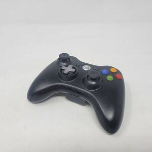 Microsoft Xbox 360 Black Wireless Controller 1403 OEM gamepad